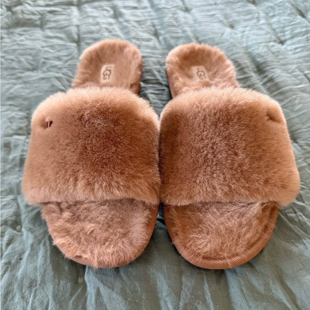 UGG Faux Fur Slippers